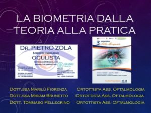 La Biometria dalla teoria alla pratica